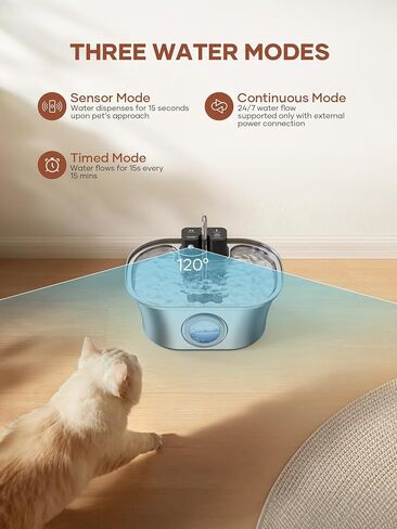 Cat Water Fountain Filters,Pet Water Fountain Replacement Filter for 108oz/3.2L and 135oz/4.0L Adjustable Water Flow Cat Fountain in Saudi Arabia