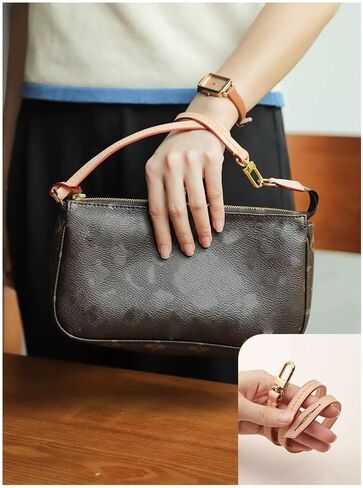Genuine Leather Purse Strap Replacement for Shoulder Bag, Handle Bag Straps for Purses, Handbags in Saudi Arabia