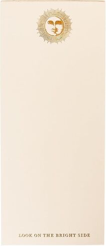 PEE Designer List Pad by Graphique Luxe Collection ، Gold Foil Notepad Notepad ، وكتابة لوحة مع 150 صفحة ، 4 "× 9.75" in Kuwait