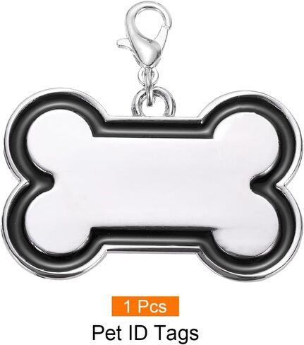 علامات معرف PET Meccanixity عظم ، 45 × 30 مم مخصصة للمعادن محفورة كلا الجانبين ، الأحمر in Saudi Arabia