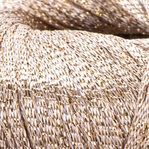 خيوط Yarnart Vegas المعدنية - 60 ٪ Viscose ، 40 ٪ معدني - خيوط متلألئة للكروشيه ، الحياكة ، الملابس الصيفية ، الشالات ، الفساتين ، مشاريع الدانتيل ، 50 جرام/150 متر خيط مسطح (42) in Kuwait