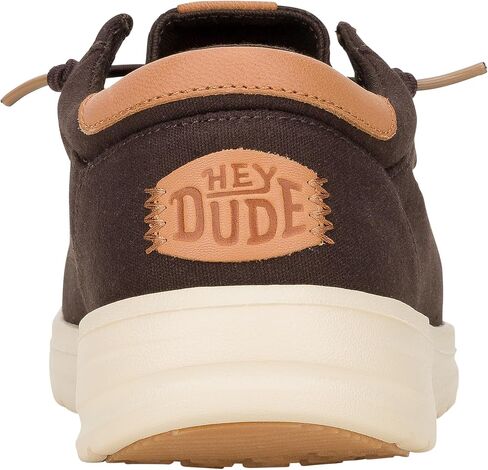 HEYDUDE Paul Canvas White Size 11, Men’s Shoes, Men's Slip-on Loafers, Comfortable & Light-Weight in Saudi Arabia