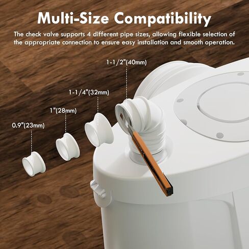 Simple Project 600W Macerator Pump, Efficient Basement Toilet Pump System Max Pumping To V30 & H295 Feet, 4-Inlet Sewerage Disposal - Ideal For Macerating Toilet, Laundry, Bathtub in Saudi Arabia