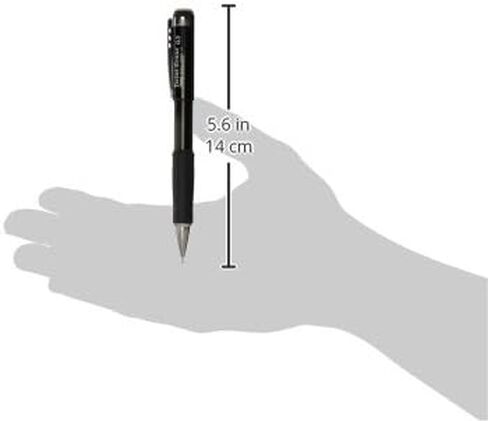 Pentel Twist-Erase III Mechanical Pencil,0.5mm, Pack of 2 (QE515BPM),Assorted in Kuwait