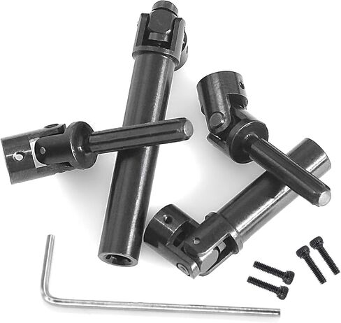 REDSPIDER RC Center Drive Shafts Steel Driveshafts for SCX24 Upgrades AXI00001 C10 AXI00002 JLU AXI00006 1/24 Scale RC Crawler Car in Saudi Arabia