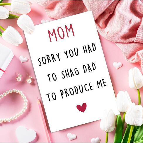 Happy Dog Mom Gifts for Women, Funny Mothers Day Card for Dog Mom, First Pet Mother’s Day Card for Her, Best Dog Mom in Kuwait