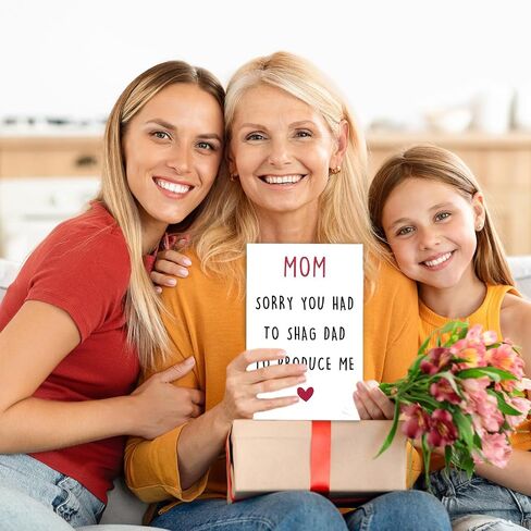Happy Dog Mom Gifts for Women, Funny Mothers Day Card for Dog Mom, First Pet Mother’s Day Card for Her, Best Dog Mom in Kuwait