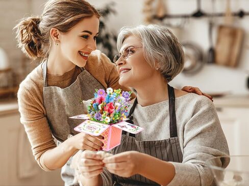 بطاقات عيد الأم منبثقة للأم لأمي زوجة الجدة السعيد عيد الأم منبثقة بطاقة عيد الأم يوم الابنة الابنة 3D منبث in Kuwait