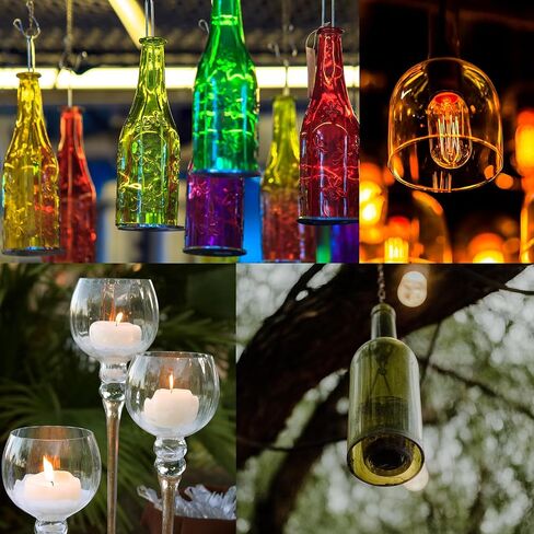 Glass Bottle Cutter for Cutting Round Square Bottles, Wine Bottle DIY Craft Kit in Saudi Arabia