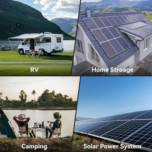 PowMr 2400W Solar Inverter, 24VDC to 110V/120VAC, Pure Sine Wave Inverter with 50A PWM Charge Controller, Hybrid Inverter for Homes, RV, for 24V Lead-Acid, Sealed Gel/AGM Battery, Off-Grid Systems in Saudi Arabia