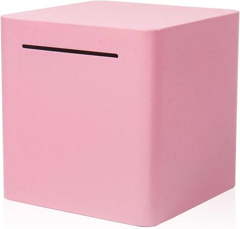 Piggy Bank for Adults Must Break to Open Money Box, Metal Piggy Bank Saving Money Box for Adults/Kids,Stainless Steel Piggy Bank Unbreakable Savings Box in Saudi Arabia