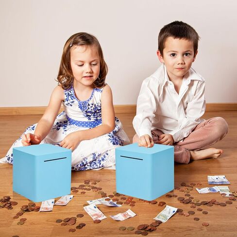 Piggy Bank for Adults Must Break to Open Money Box, Metal Piggy Bank Saving Money Box for Adults/Kids,Stainless Steel Piggy Bank Unbreakable Savings Box in Saudi Arabia