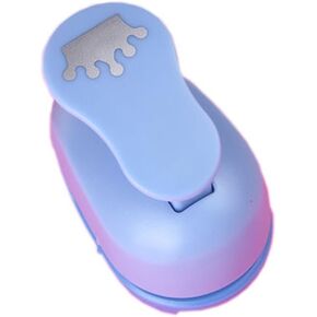 1 بوصة ورق ثقب الثقب الحرف Puncher لكمة لصنع بطاقة المعايدة الحرف DIY (التاج)