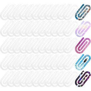 30 PCS CORMIMATION PAPER CLIPS BLANKS BULK ، 2 "X 1" Paper Paper Clips Blanks Sublimation Papercip