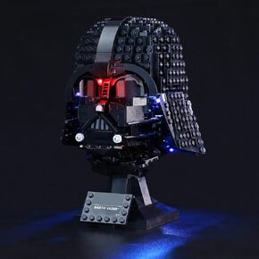 مجموعة إضاءة LED Lightailing ل Darth Vader Helment - مجموعة ضوء LED متوافقة مع طراز LEGO