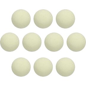 Harfington 10pcs القماش الأزرار المغطاة بأزرار قطرها 20 ملم جولة أزرار خياطة بديلة للاستبدال المعدني لزينة الملابس.
