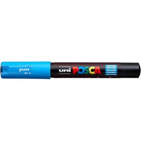 علامة الطلاء الاكريليك posca ، طرف متوسط ​​PC-5M ، أصفر (PX152645000)