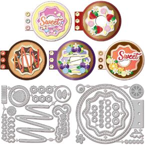 GLOBLELAND Vintage Suitcase Interface Frame Cutting Dies for DIY Scrapbooking Metal Postage Stamp Frame Cut Dies Planner Die Cuts for Card Making Embossing Photo Album Craft Decor