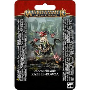 Games Workshop - Age of Sigmar - Gloomspite Gitz: Rabble-Rowza, Black