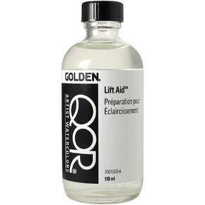 QoR Watercolor, Lift Aid Tm Medium, 4 Oz