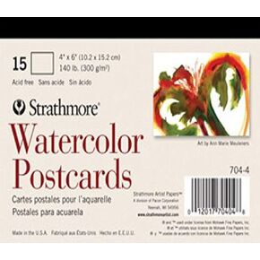 مجموعات Strathmore Stationery & Card ، 6 × 0.5 × 4 بوصات ، وسدان من 15 ، أبيض