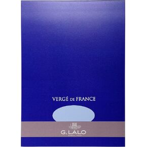 G. Lalo Verge de France Paper Pad ، A4 ، 100 G - Blue ، 50 Sheets