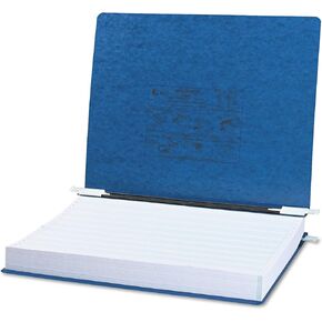 Acco 54073 PressTex Hanging Data Binder ، 14-7/8 × 11 ، قبعة 6 بوصة ، الأزرق الداكن ، 1/EA