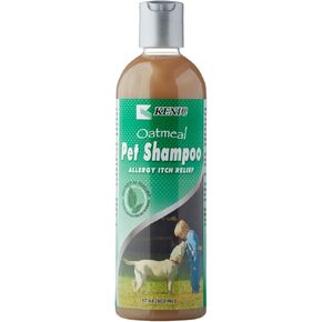 شامبو Pet Doatmeal الكيني ، المصنوع في الولايات المتحدة الأمريكية مع مكونات مشتقة بشكل طبيعي ، وصابون وبارابين خالي