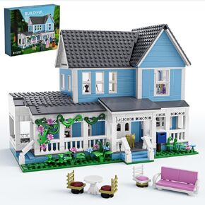 Gilmore Stars Hollow Luke’s Lorelai Movie House Building Block Toys Set Compatible with Lego, Gift and Collectibles Decor for Family Sitcom TV Fans Female Women Adult(1107 PCS)