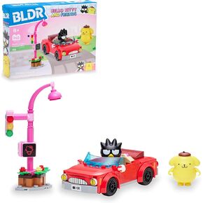 Hello Kitty و Friends Badtz-Maru المبنى القابل للتحويل مع Badtz-Maru و Pompompurin Minifigures-هدية للأطفال ومشجعي Sanrio الذين تتراوح أعمارهم بين 8+ ، 0111