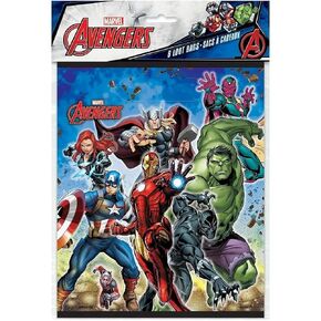 أكياس نهب Avengers الفريدة - 9 "× 7" ، 8 أجهزة كمبيوتر
