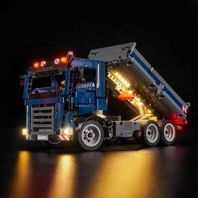LED Lighting Compatible with Lego Tipping Dump Truck 42203，Light Kit Compatible with Lego 42203, NOT Included The Model Set - JUST Lights