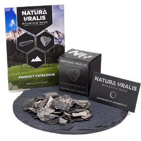 Orenburg Black Clay | 100 جرام من الطين الأسود الطبيعي ، الرمادي الداكن إلى الأسود - أزمة مذهلة ، مرضية ترابية ، مخملية ،