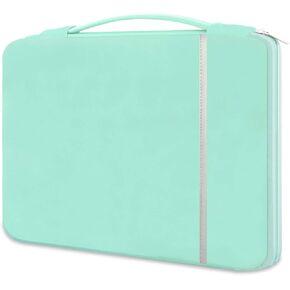 HESTECH Chromebook Case, 11.6-12.3 inch Neoprene Laptop Sleeve Case Bag Handle Compatible with Acer Chromebook r11/HP Stream/Samsung/Lenovo C330/ASUS C202/MacBook air 11/ Surface Pro3/Pro4,Green