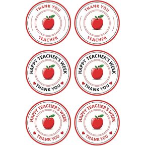2 inch 102 PCS Thank You Teacher Stickers for Students