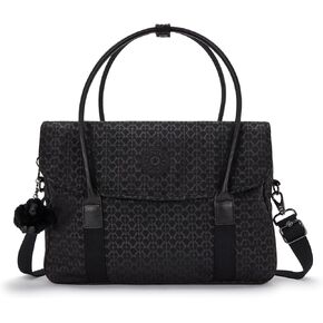 Kipling Women's Superworker Small Laptop, Lightweight Commuter, Nylon Tote Bag
