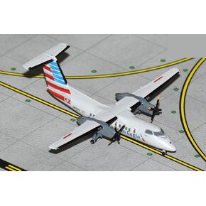 GeminiJets GJAAL1707 American Eagle Dash 8-100 N808EX; Scale 1:400