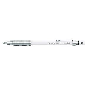 Pentel Drafting Pencil Graph 600, 0.5mm, White Body (PG605-W)