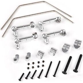 CNC Metal Balance Bar Sway Kit for 1/5 HPI ROFUN ROVAN King Motor Baja 5b 5t 5sc Rc Car Parts (Red)