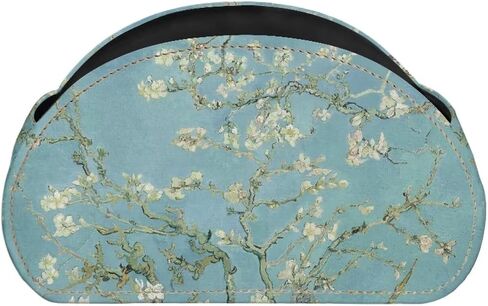 TV Remote Holder with 5 Compartments,Branches of an Almond tree in Blossom Print Office Desk Organizers,Nightstand Caddy,Storage for Eyeglasses/Cosmetic Brushs in Kuwait