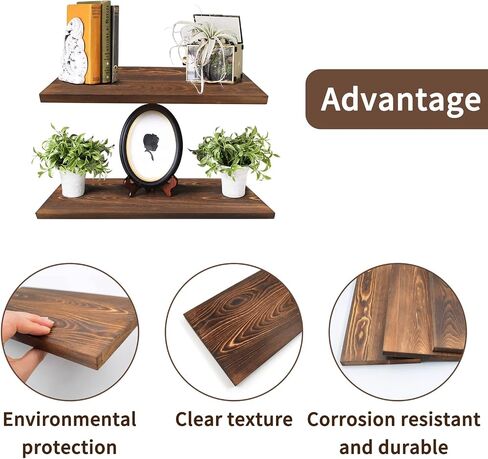 3pack مستطيل غير مكتمل من الخشب مزدوج الوجهين بولونيا الخشب للفن الخشبي لوح لوح الحائط DIY CRAFTS Decorations Home Door Sign (11.4 * 6 * 0.59in) (بني غامق) in Saudi Arabia