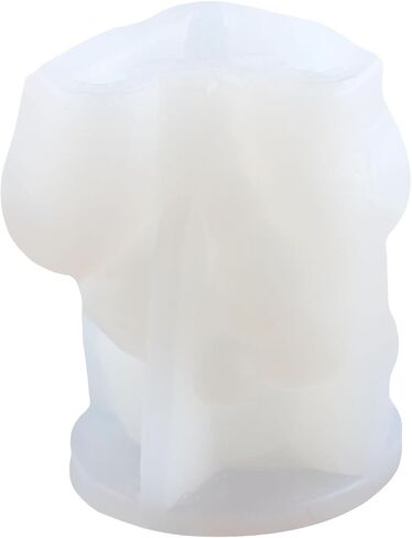 Bear Candle Mold Bear Mold Bear with Love Candle Silicone Molds Bear Resin Casting Mold for Candle Home Decorate Mold Candle Making Mold Aromatherapy Candles Gypsum Clay Craft in Kuwait