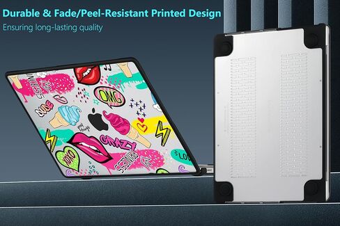 DONGKE for MacBook Pro 14 inch Case 2024-2021 Release M4 M3 M2 M1 Pro/Max Chip, Anti-Cracking & Anti-Fingerprint Plastic Hard Shell Cover with Soft Rubber Bumper for Teens, Cacti in Kuwait