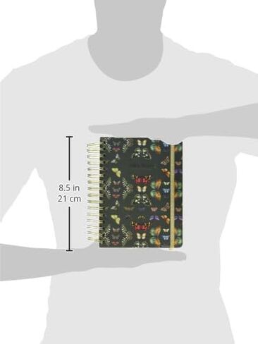 C.R. Gibson MJN2-25098 Botanic Garden Harmony Twin Wire 3-in-1 Blank, Dot Grid, and Lined Journal with 480 Pages, 7" W x 8.3125" H, Multicolor in Kuwait