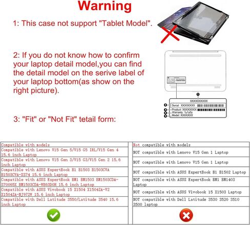 ALAPMK DETECTECTIVE CASE لـ LENOVO V15 GEN 5/V15 G5 IRL/V15 GEN 4/V15 GEN 3/V15 G3/V15 GEN in Kuwait
