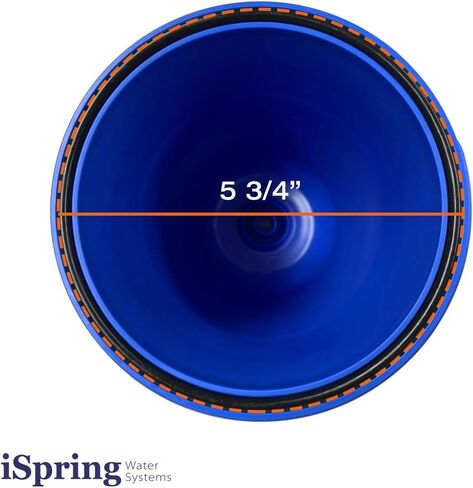 iSpring Whole House Water Filter System + Reusable Spin Down Sediment Prefilter in Kuwait