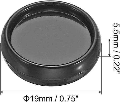 أقراص ملزمة للكتاب البلاستيكي Batikil 19mm ، 33 أقراص توسيع Discbound Discbound Round Round Binder for DIY Plankner ، Black in Kuwait