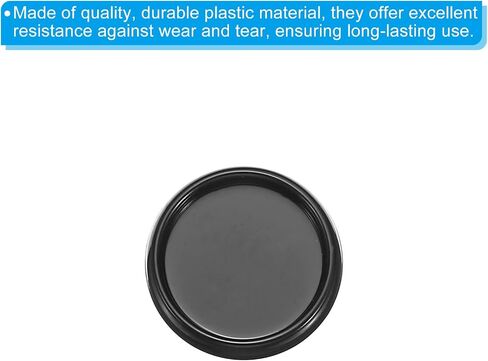 أقراص ملزمة للكتاب البلاستيكي Batikil 19mm ، 33 أقراص توسيع Discbound Discbound Round Round Binder for DIY Plankner ، Black in Kuwait