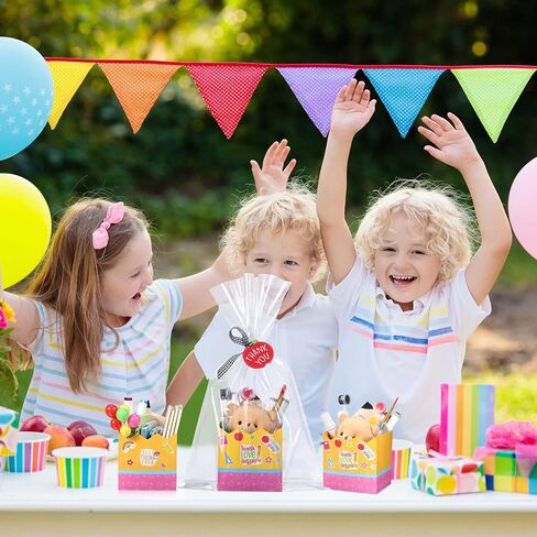 Pasimy 48 Set Teacher Appreciation Gift Bags Thank You Teacher Basket for Gifts Empty Appreciation Pencil Treat Boxes Back to School Gift Box Empty Basket Kit with Stickers for School Classroom in Saudi Arabia