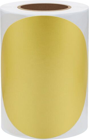 4 inch Circle Stickers Dot Label Color Coding Labels Adhesive Round Label 100 Dot Stickers, Black Color in Saudi Arabia